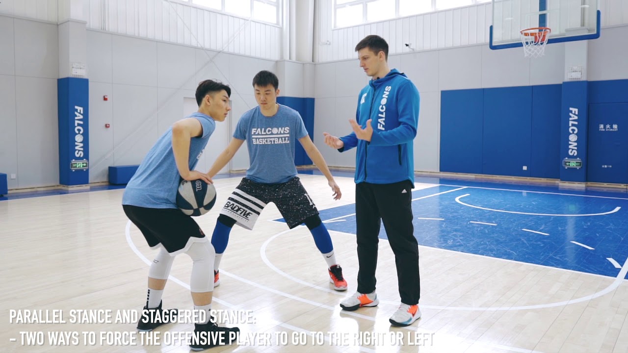 How we teach defensive stance and defensive slides in basketball (episode 11)