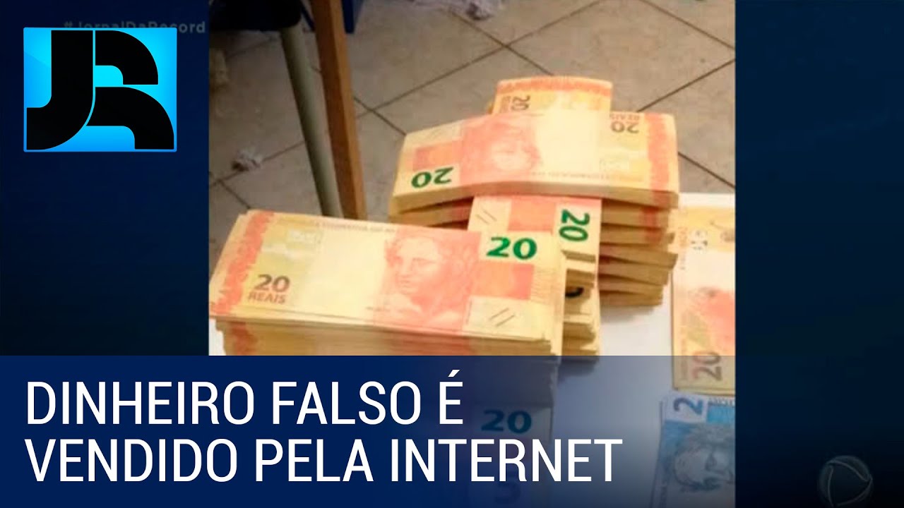Pandemia faz crescer casos de cédulas falsas de dinheiro vendidas na internet