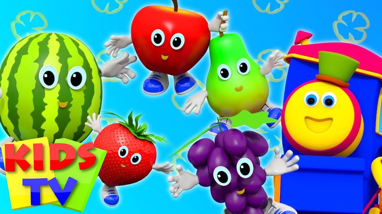 Fruits Song | Learning Street With Bob The Train  | Nursery Rhymes | Song For Toddlers by Kids Tv