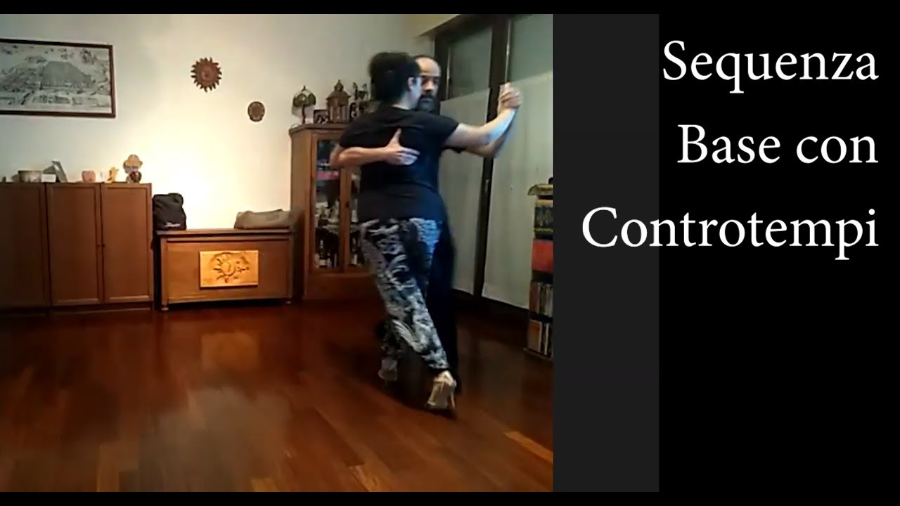 Milonga - sequenza base e controtempi