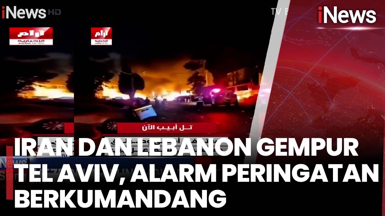 Iran dan Lebanon Gempur Tel Aviv, Alarm Peringatan Berkumandang | iNews Siang 27/3