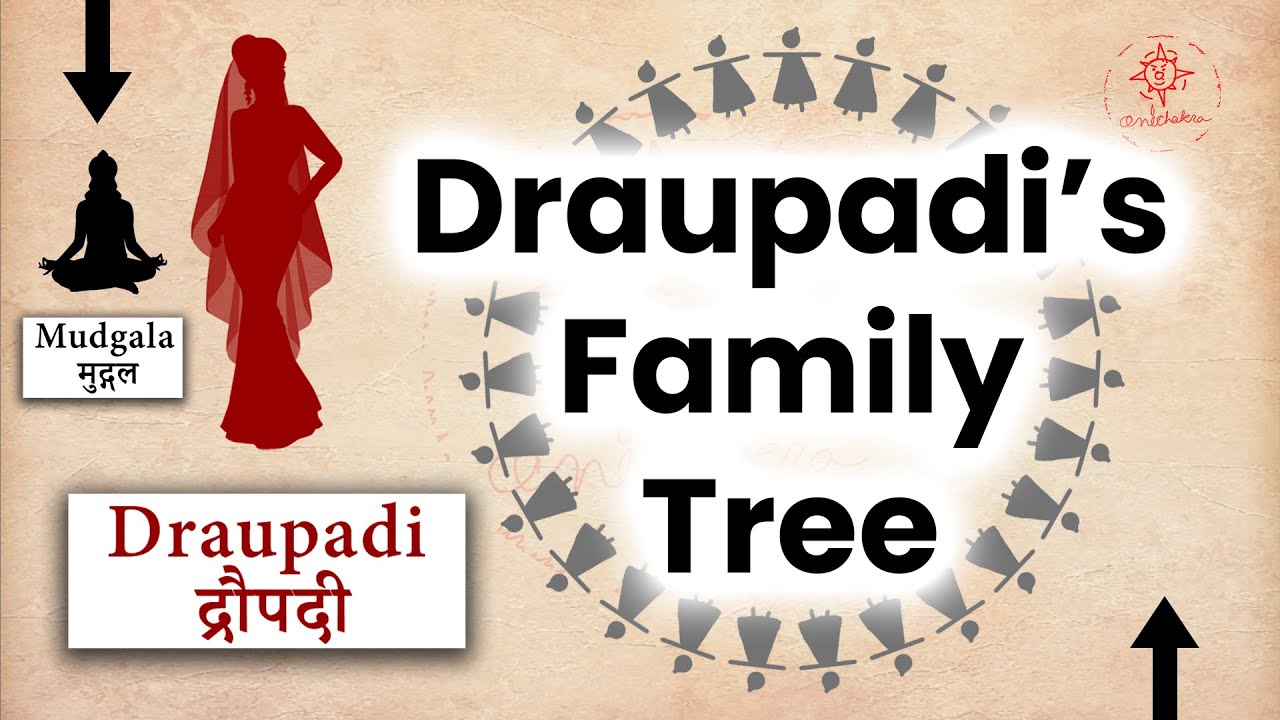 Mudgala family tree | Draupadi's Parental Genealogy | Mahabharata | Vishnu Purana