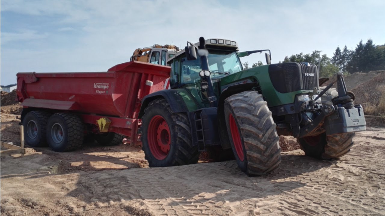 [GoPro] Aushub transportieren | Fendt 930 Vario TMS