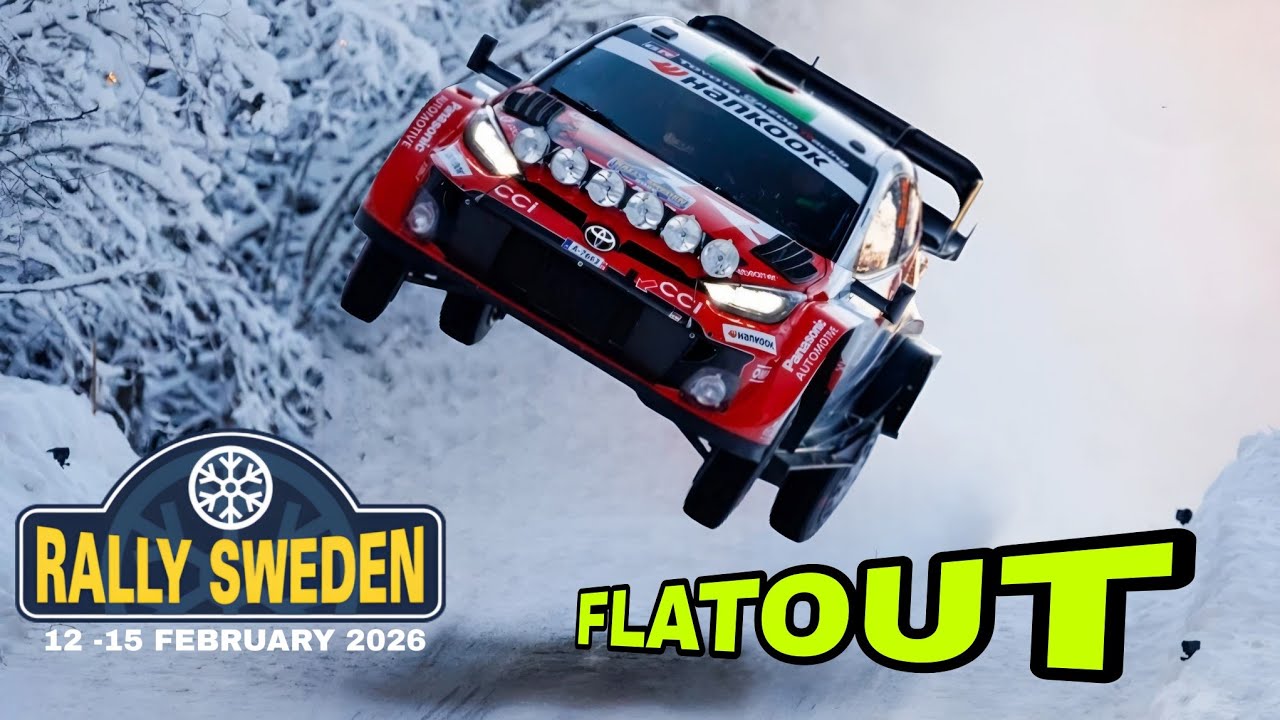 WRC RALLY SWEDEN 2026 ▪︎ SATURDAY MORNING HIGHLIGHTS - Full send ,Flatout & Maximum Attack