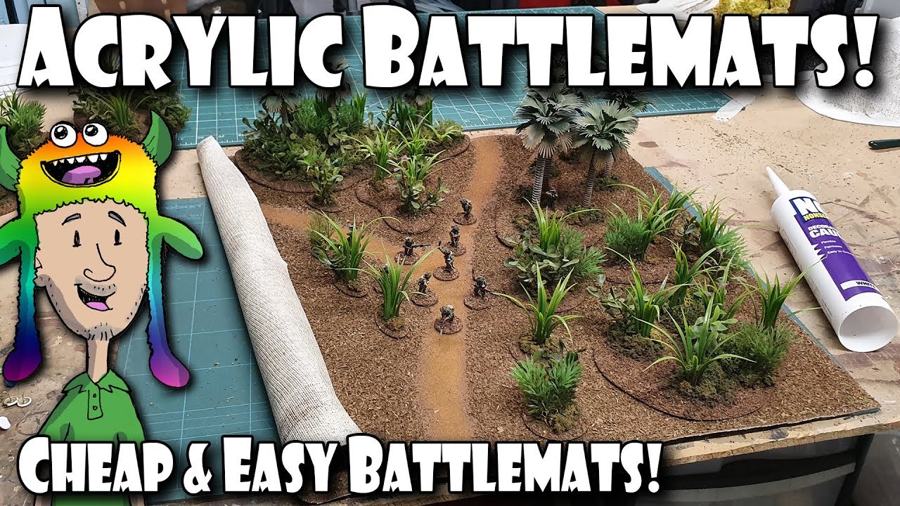 Let's Make an Acrylic Battlemat!
