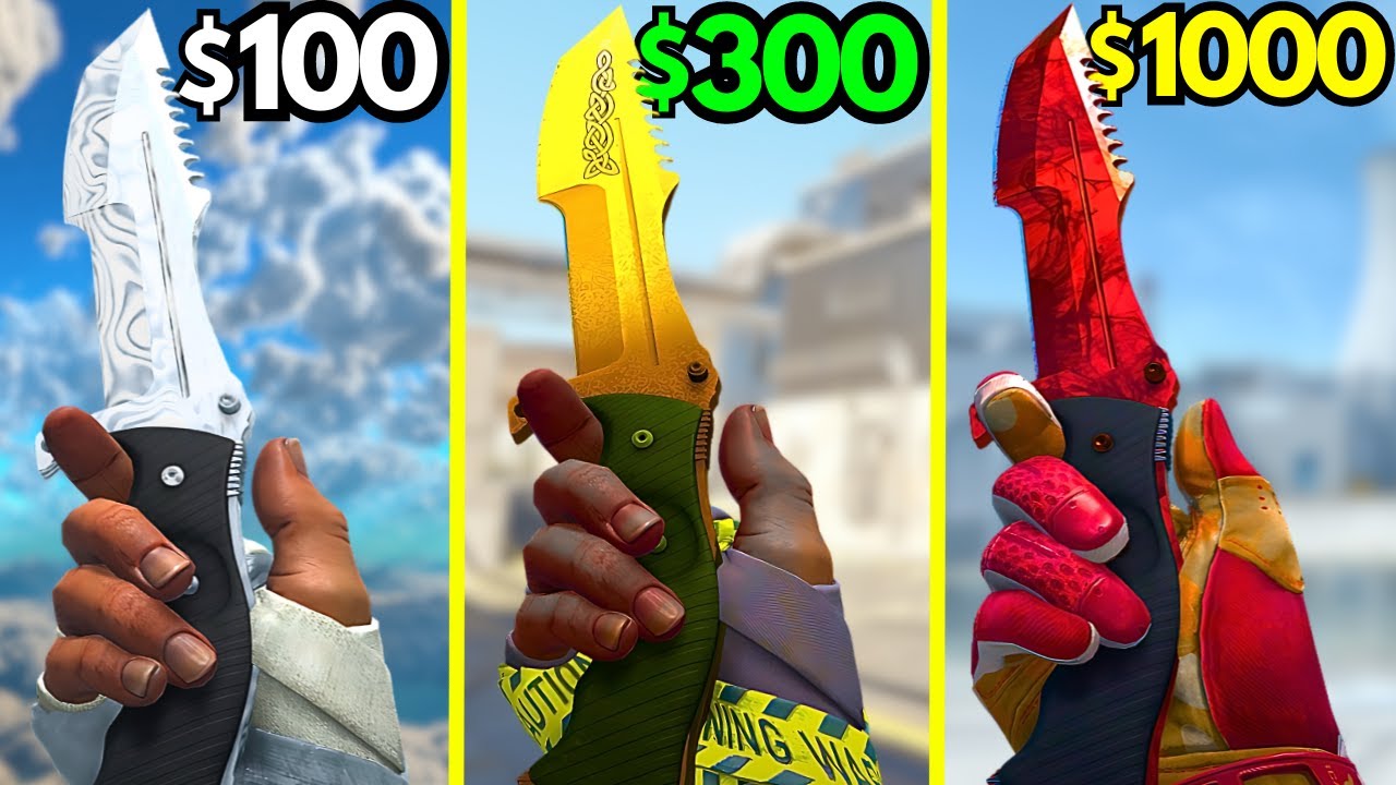 BEST Budget HUNTSMAN KNIFE & GLOVE COMBOS (CS2 CHEAP KNIFE + GLOVES COMBO 2024)