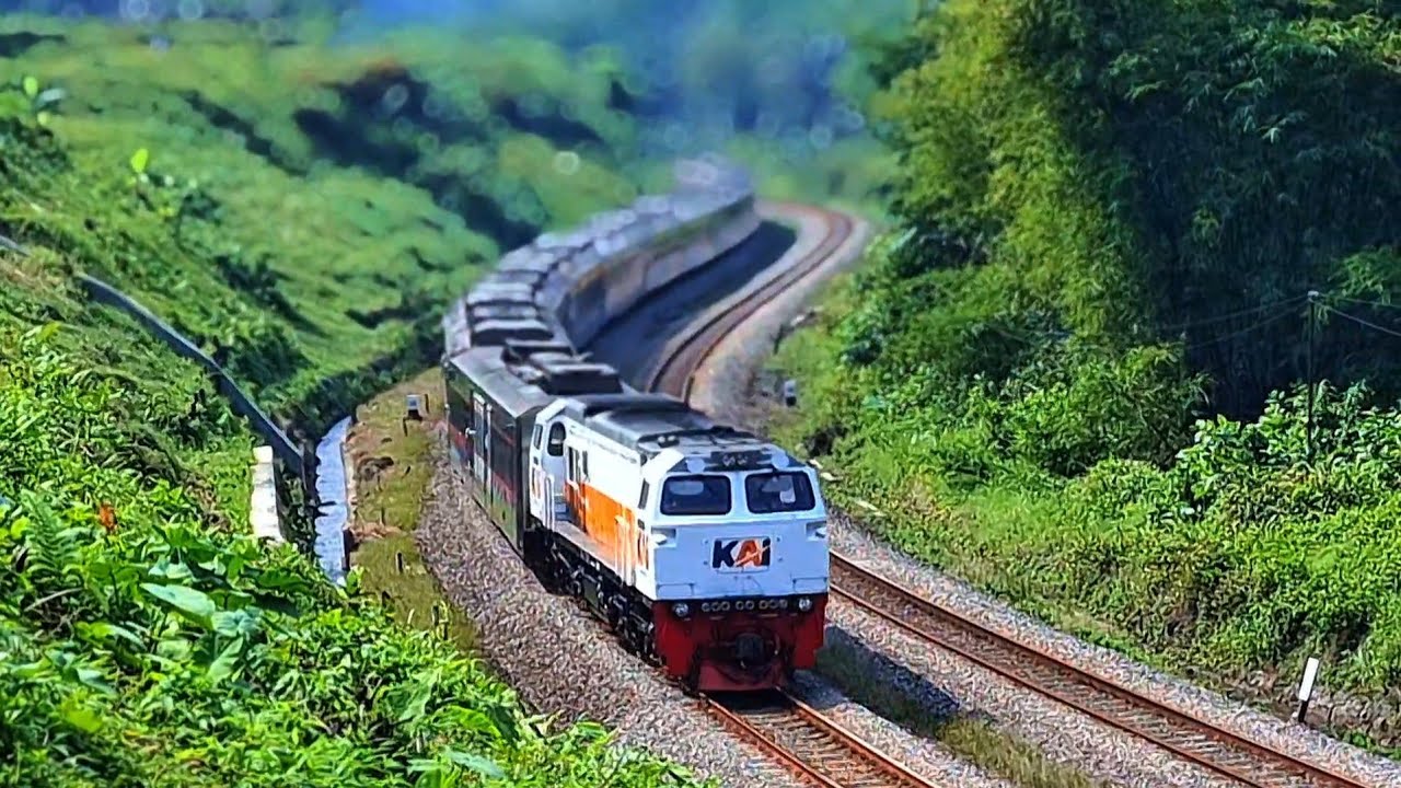 Relaxing Train Hunting | Real Sounds, No Music – Indonesia