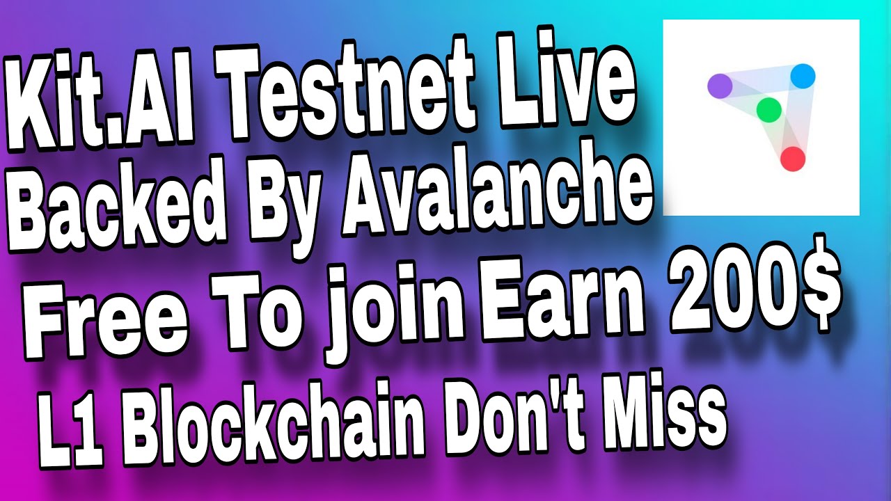 Kite.AI Testnet Live | KiteAI Back by Avalanche | L1 Project don't miss | How to Make Money online