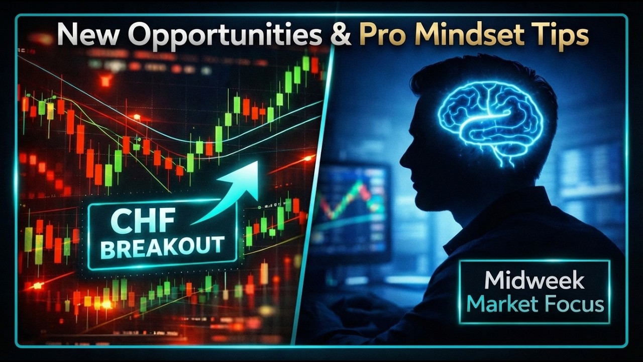 Обзор рынка на середину недели: Формирование швейцарских валютных пар + Реальный подход трейдера ...