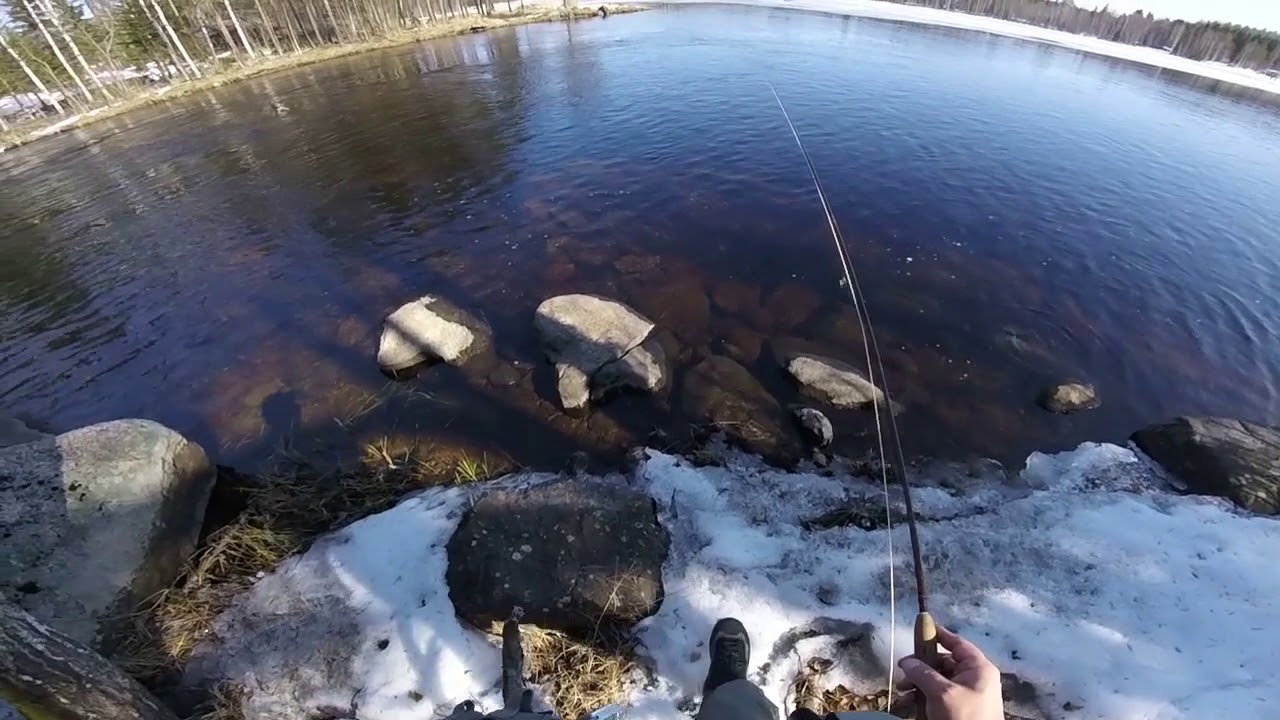Kärnänkoski, Viitasaari. Korrien perässä.