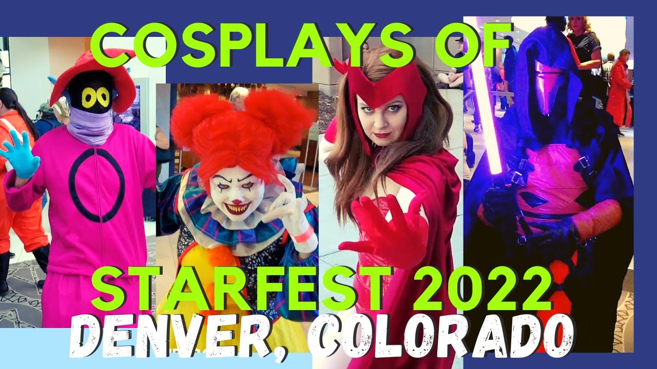 STARFEST 2022 -COSPLAYS COMPILATION  MUSIC VIDEO - STARWARS, STAR TREK & MORE!
