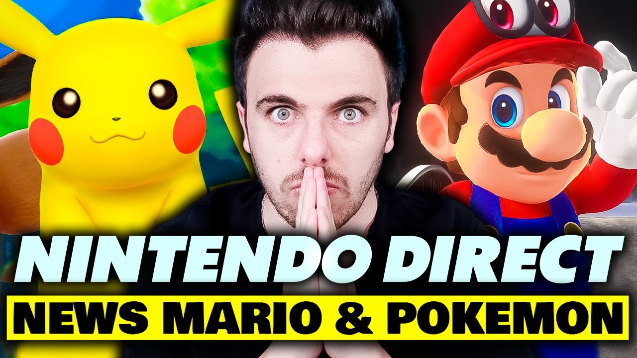 LE GROS NINTENDO DIRECT ARRIVE AVEC UN NOUVEAU MARIO 3D & POK&Eacute;MON ?! 🚨