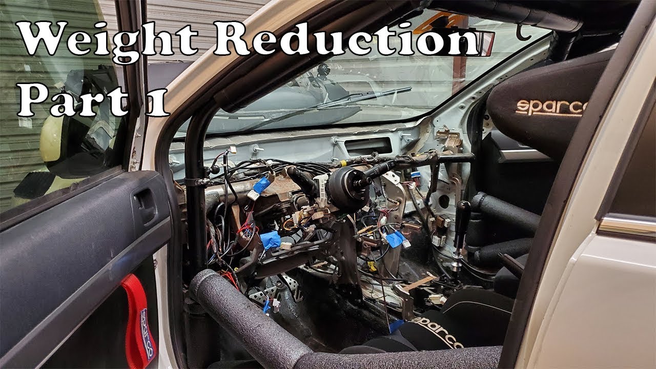 Removing The Dash On My Track Evo X