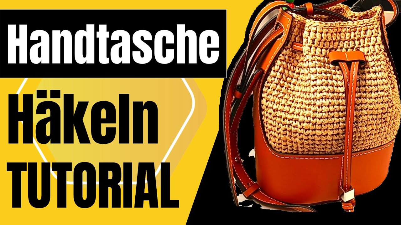 Daily Handtasche Häkeln, Tutorial in 4K, Subtitles