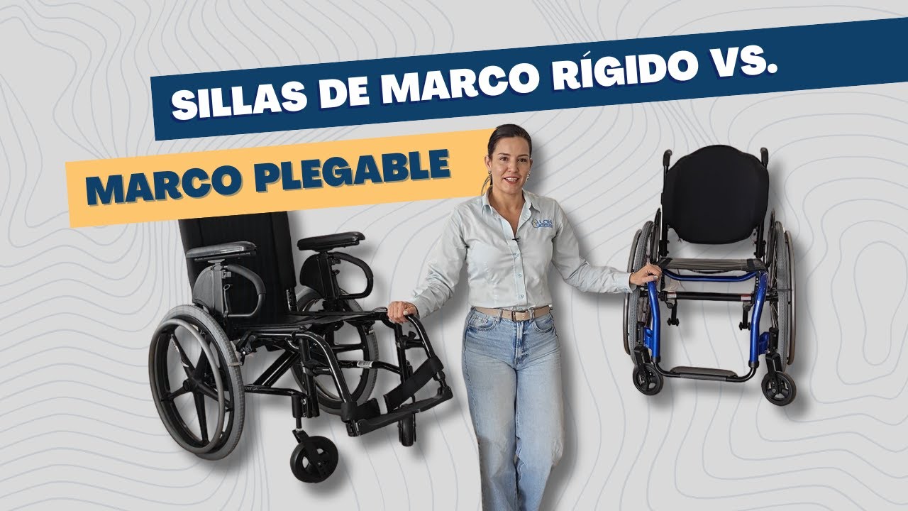Sillas de Ruedas de Marco Rígido vs. Marco Plegable