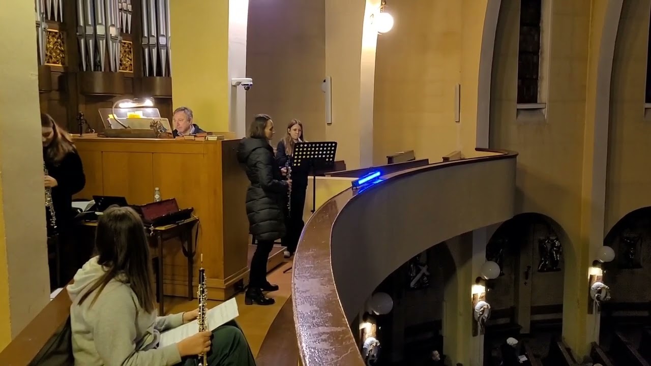 Racibórz. Koncert uczniów szkoły muzycznej w parafii NSPJ