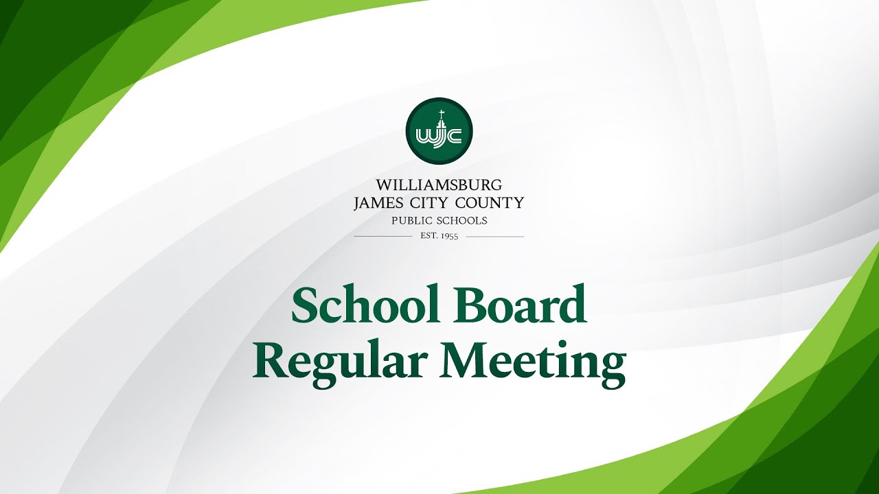 School Board Regular Meeting from 1/20/2026