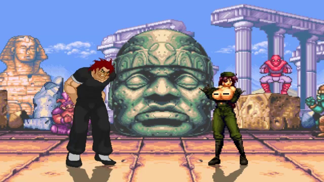 YUJIRO HANMA vs ATHENA HEIDERN - High Level Gameplay - Baki Mugen