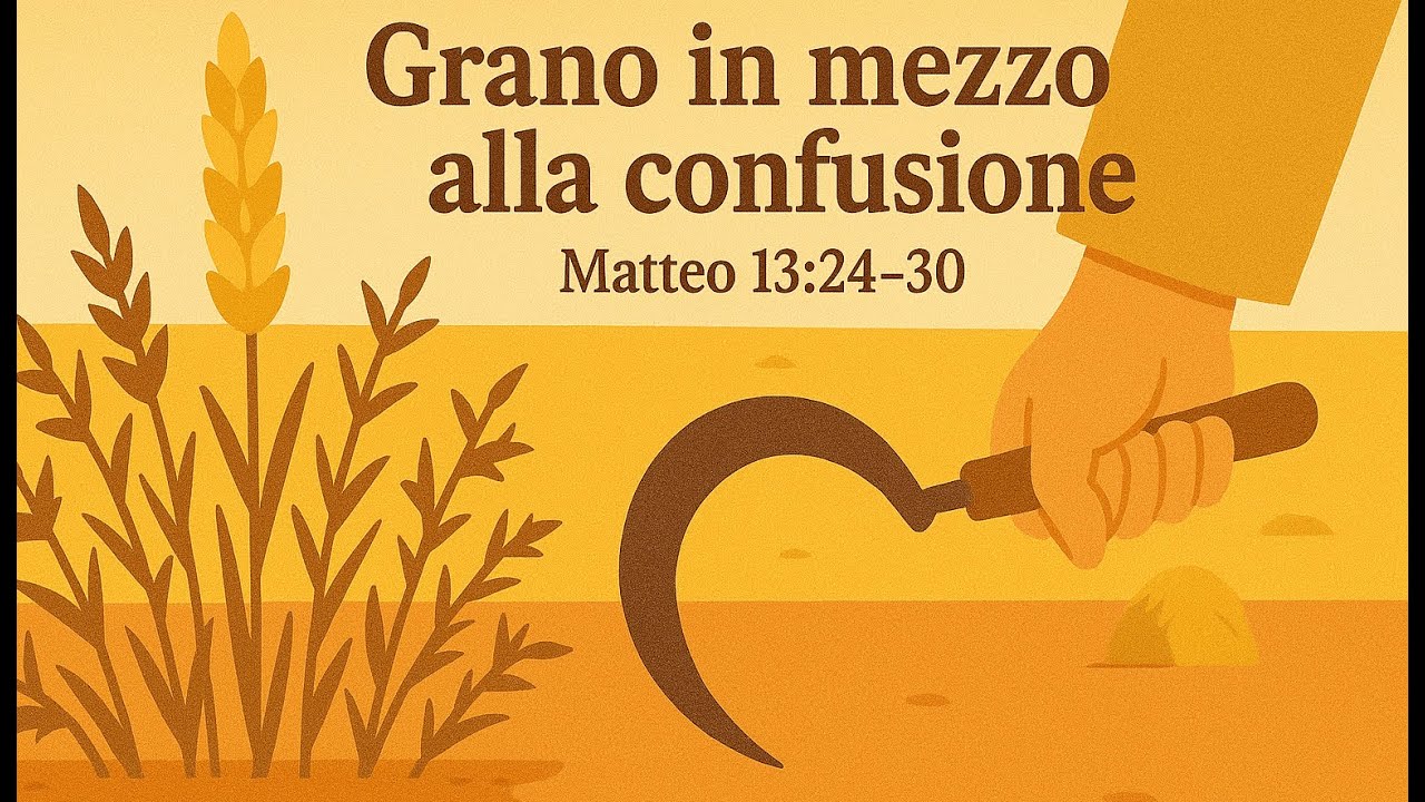 Grano in mezzo alla confusione - M.Todaro - Matteo 13:24-30