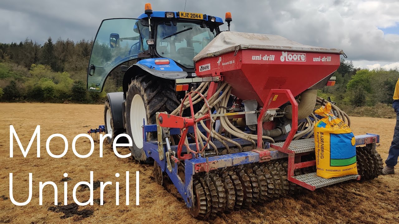 Moore Unidrill One-pass Reseeding!