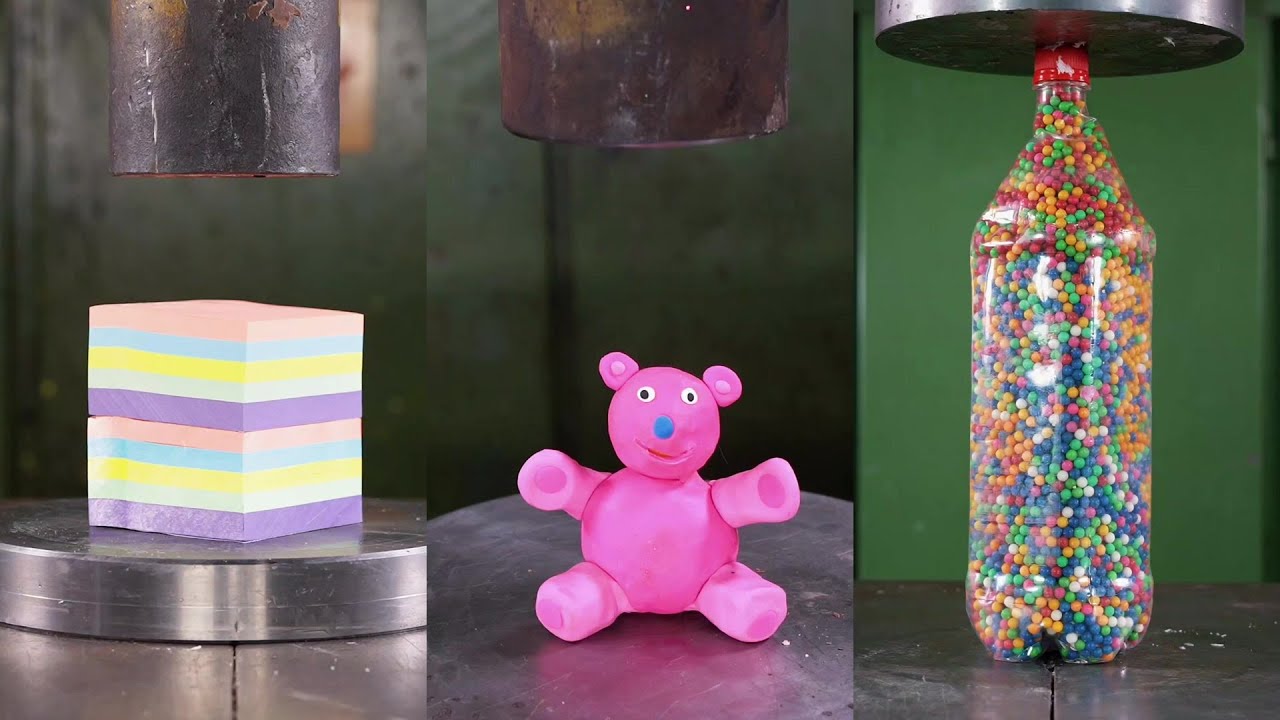 Top 100 Most Satisfying Hydraulic Press Crushes | Ultimate Crushing Moments Compilation #asmr