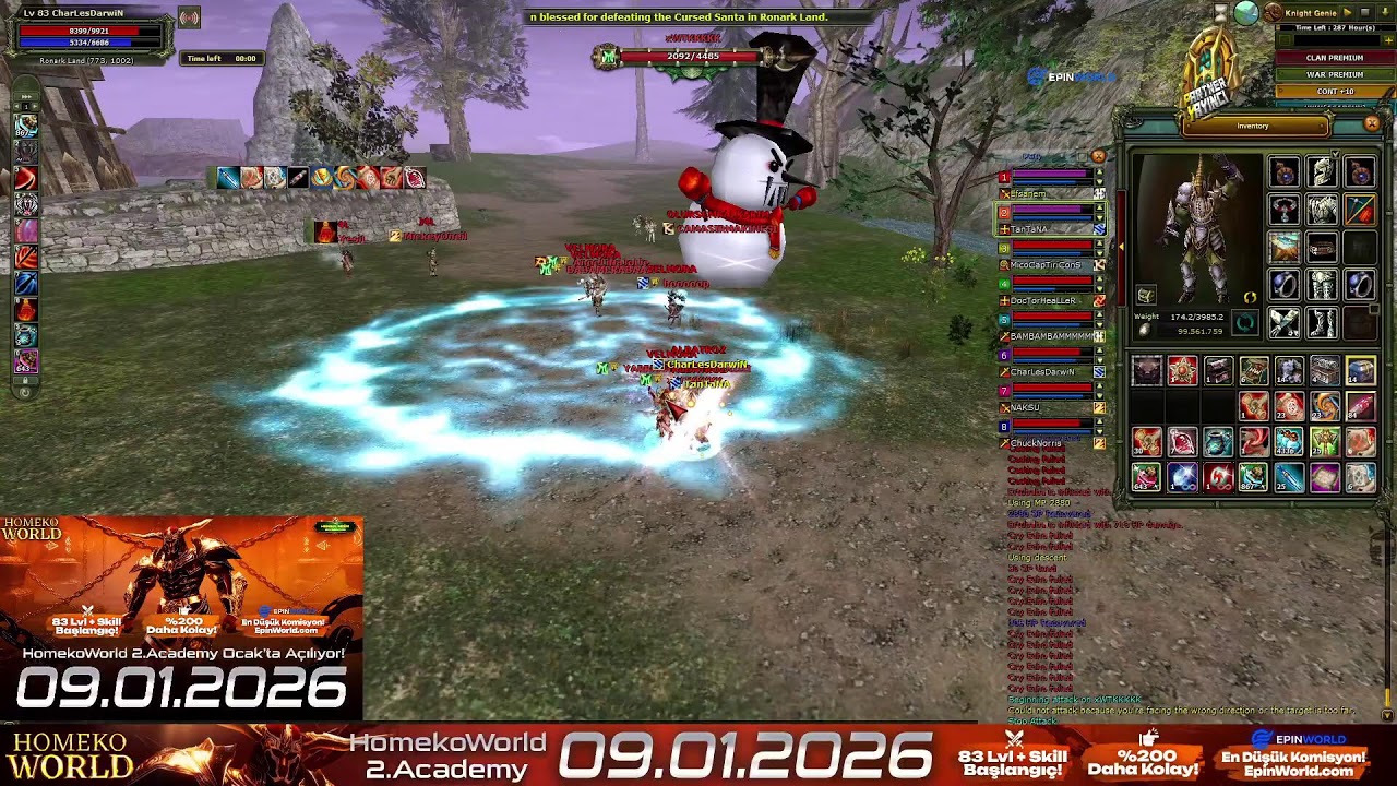 HomekoWorld %200 Daha Kolay 2.Academy 09 Ocak'ta! | Full PUS Hediye! | 500K GB Alımı! | #hkw #ko