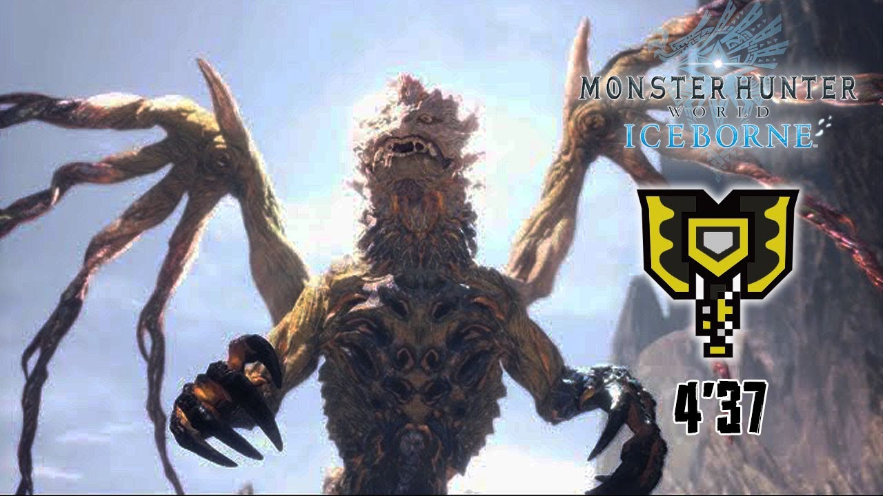 MHWorld Ice Borne : MR 6★ Shara Ishvalda | 4'37 | Solo with Charge Blade