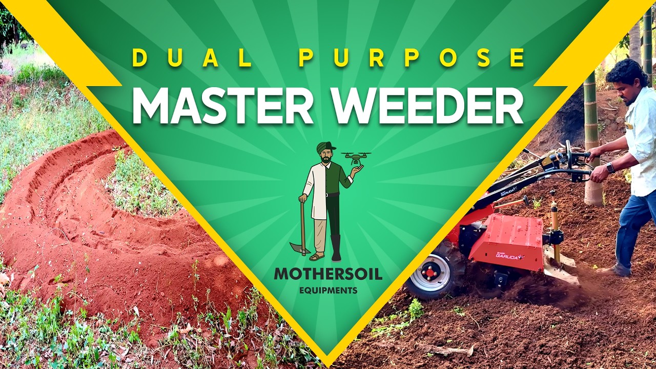 9HP Master Weeder | One Machine, Double Work