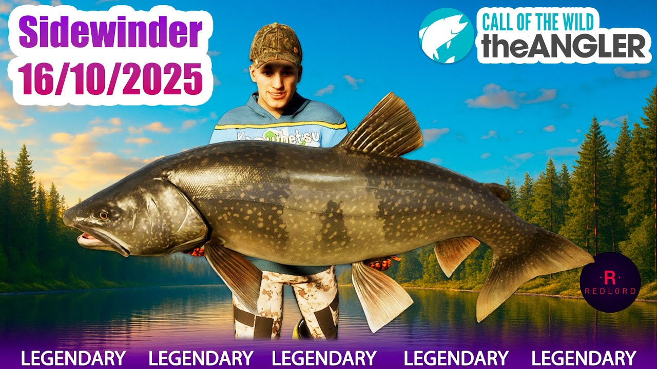 🎣 Legendary Fish Sidewinder This Week (October 16–22, 2025) | USA GRR | Call of the Wild: The Angler