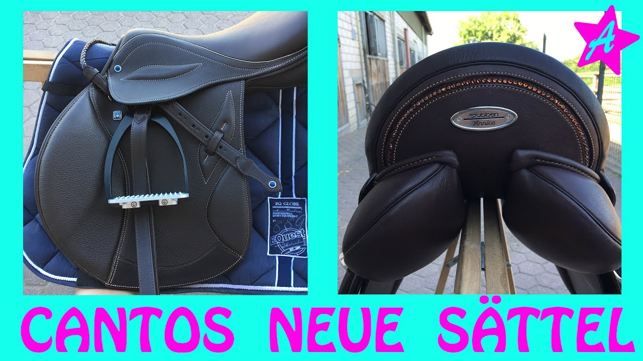 meine SÄTTEL sind da :-))) I Cantos Sattel Anprobe I powered by Stübben I