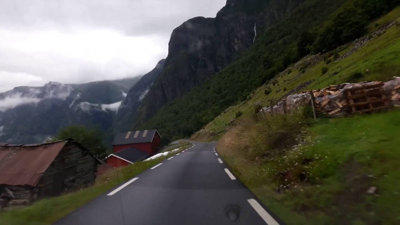 Dangerous & Exhilarating Mountain Road Drives, Norway (Stegastien) Old Snow Road