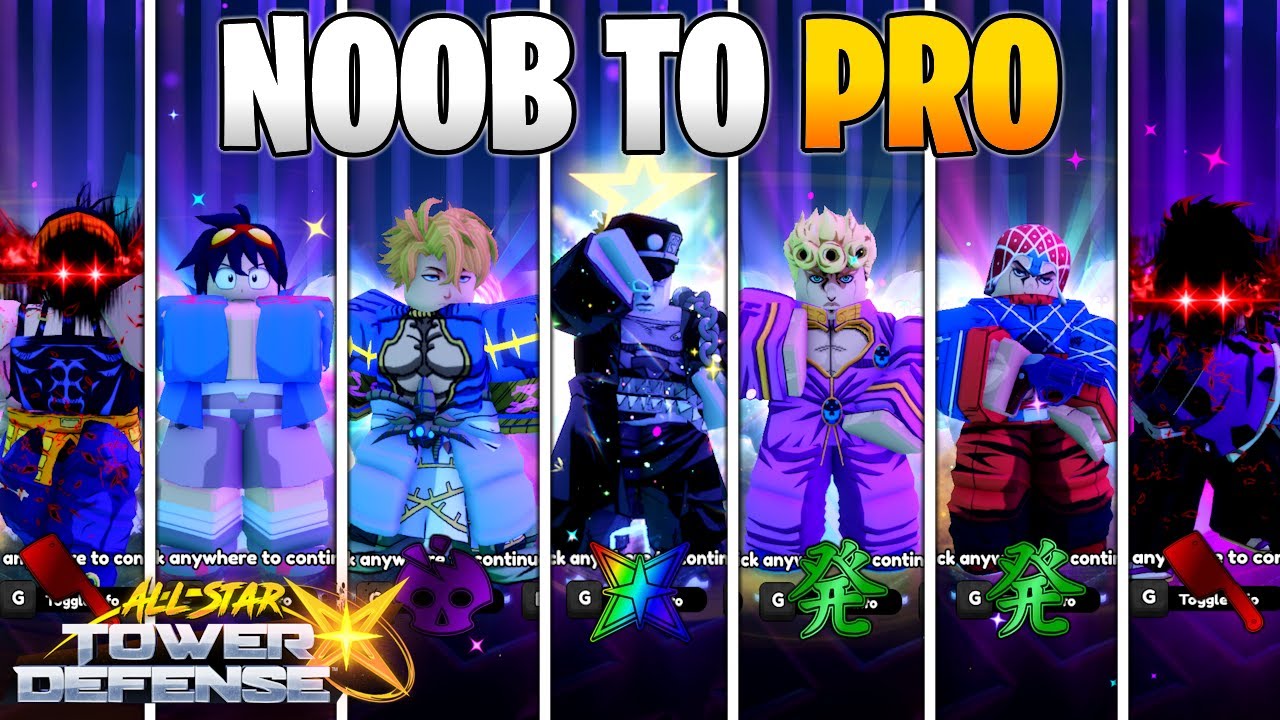 F2P Noob To Pro - Obtaining & Ascending NEW OVERPOWERED Units In All Star Tower Defense X!