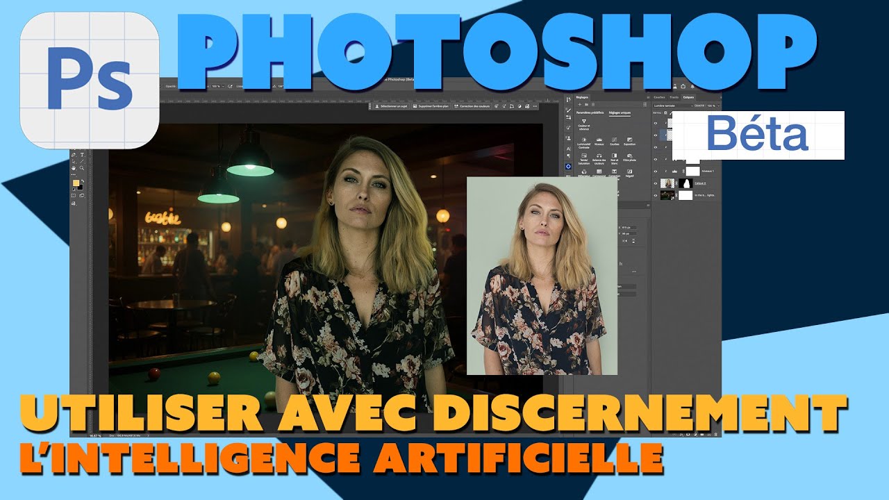Photoshop - Astuces - Utiliser avec discernement l'intelligence artificielle