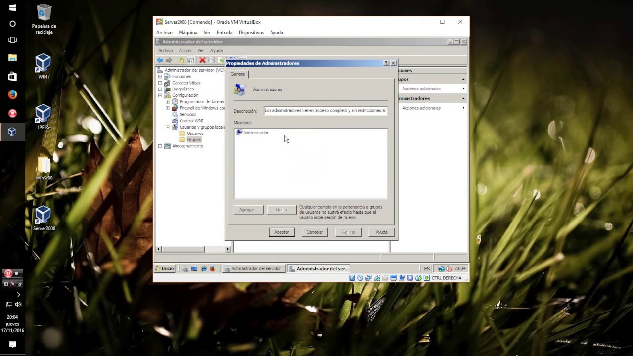 Servidor SSH en windows Server 2008