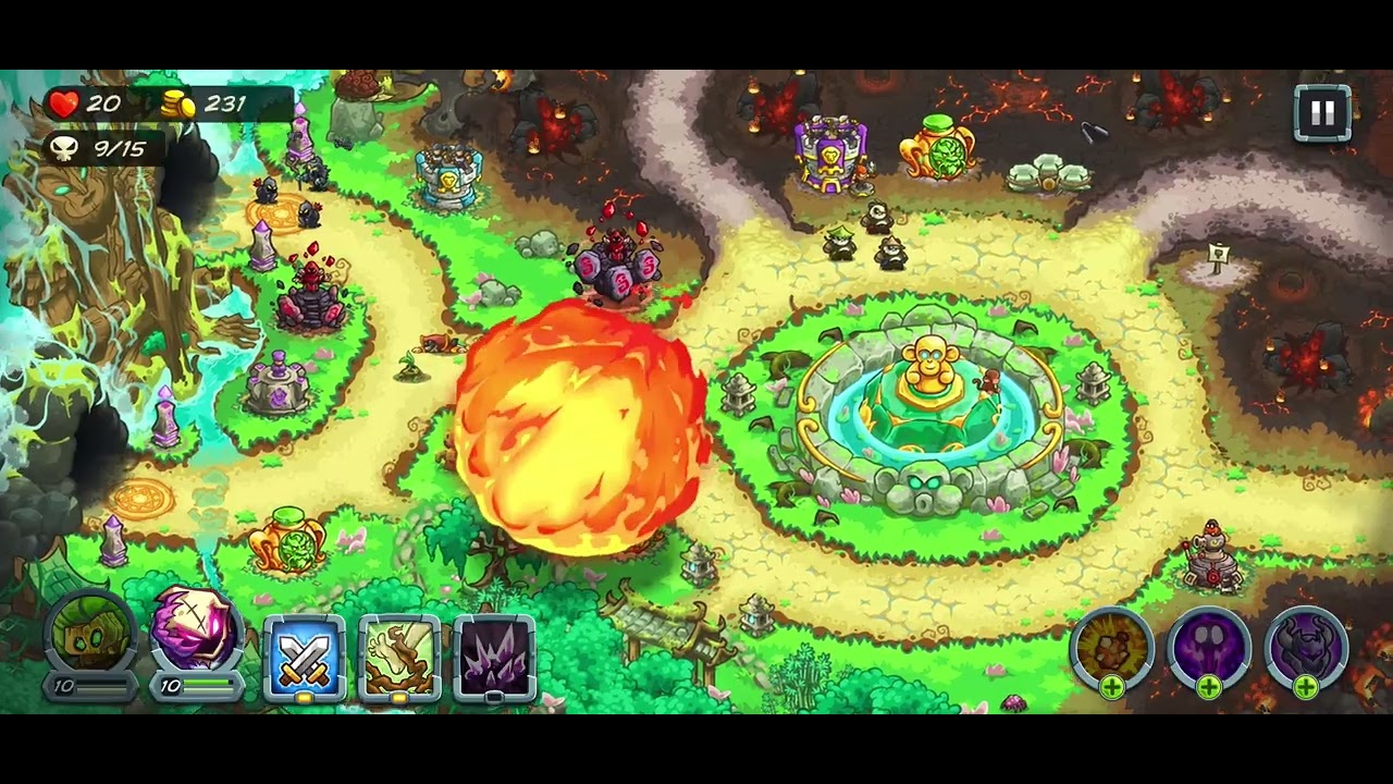 Kingdom Rush 5 Alliance: 31st level on impossible difficulty (Monkey campaign)