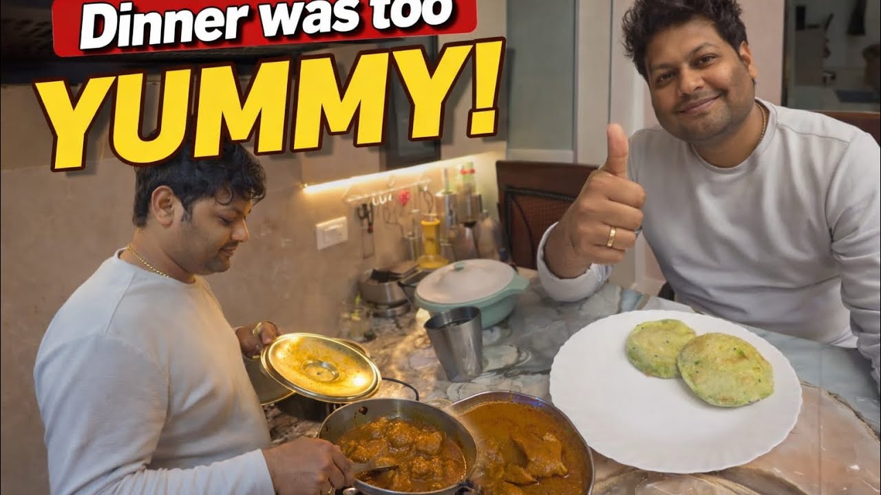 🍽️ আজকের ডিনারটা ছিল ভীষণই সুস্বাদু🥰Dinner was too Yummy❤️ 😂 ডিনার এত টেস্টি যে কথা বলার সময় নেই!