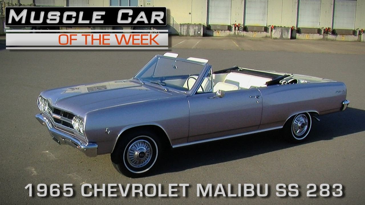 1965 Chevrolet Malibu SS 4-Speed Convertible Muscle Car Of The Week Video Episode #156