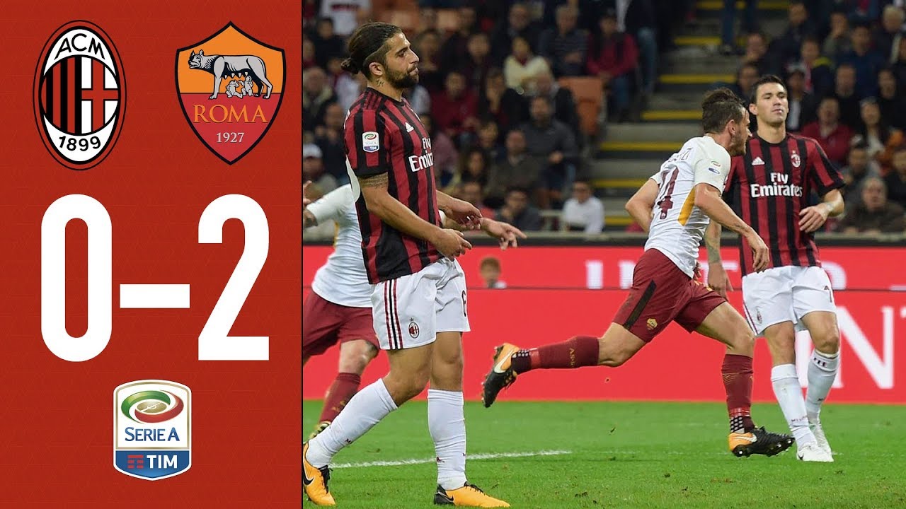 AC Milan last 70 minutes: AC Milan-Roma 0-2