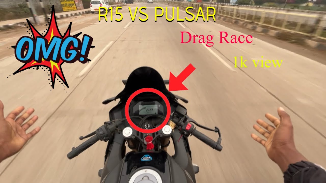 2026 YAMAHA R15 V4 VS PULSAR 150 || Drag Race || @Mr_duggu_riderr 