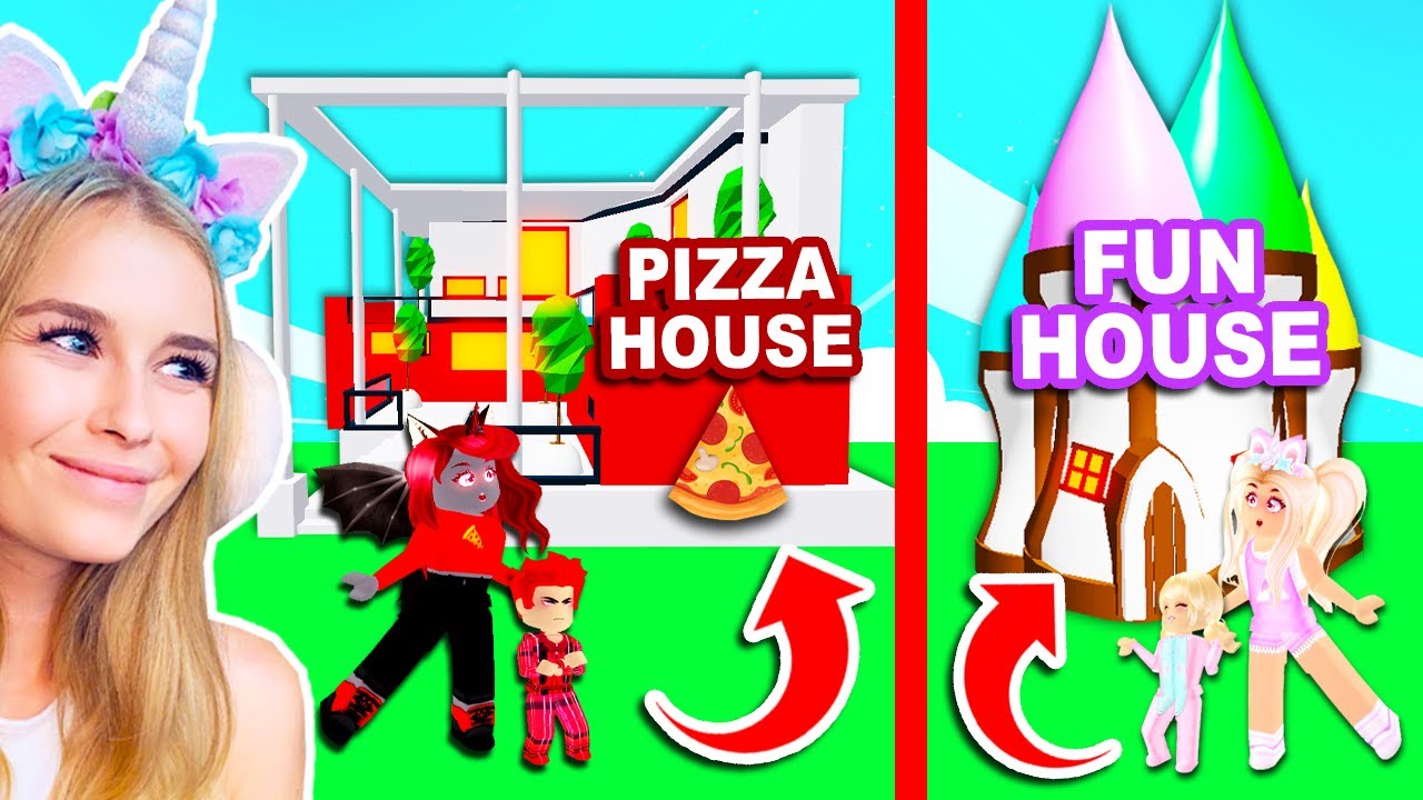 Our CRAZY KIDS DECIDE What We HAVE TO BUILD In Adopt Me! (Roblox)