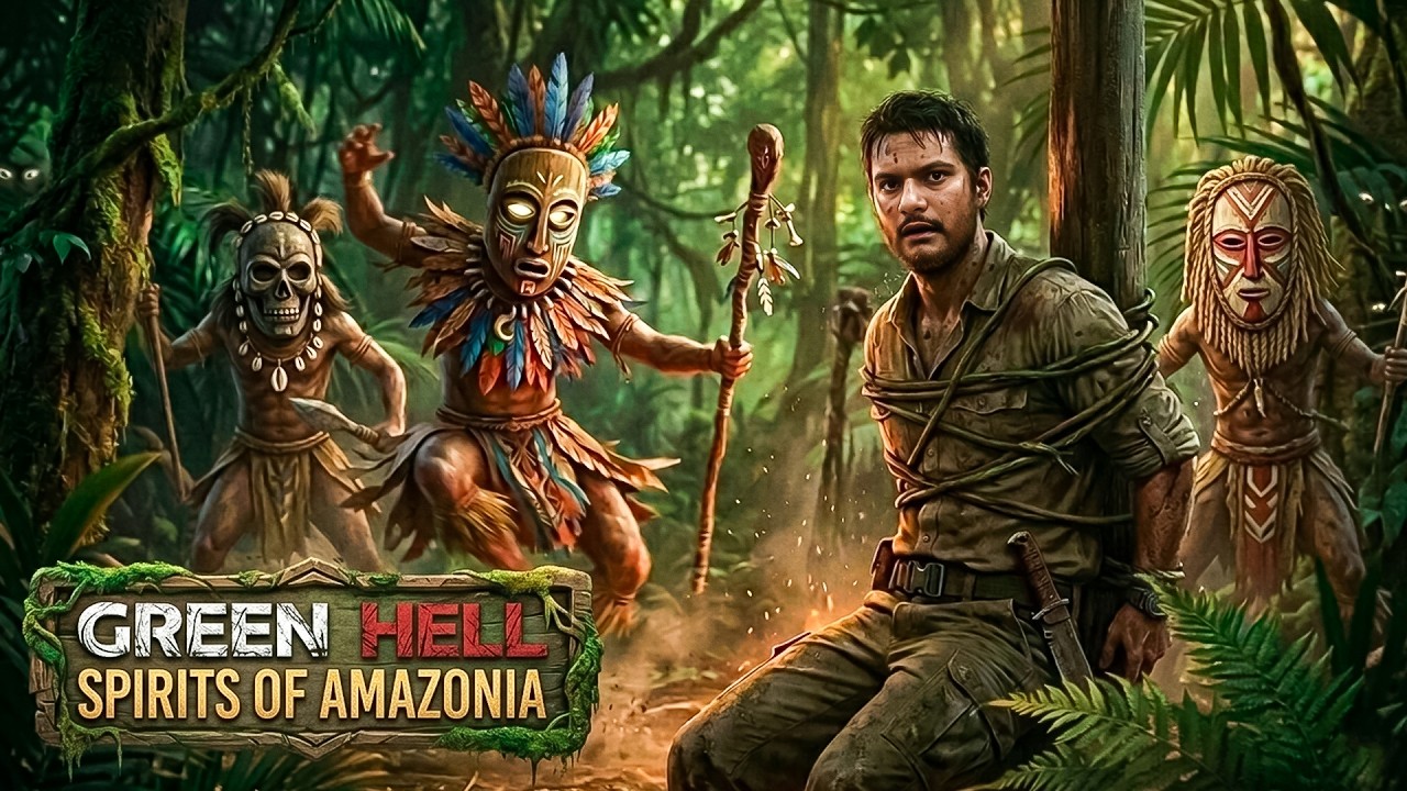 Hardcore Amazon Survival | Getting a new experience every day | Green Hell Spirits of Amazonia
