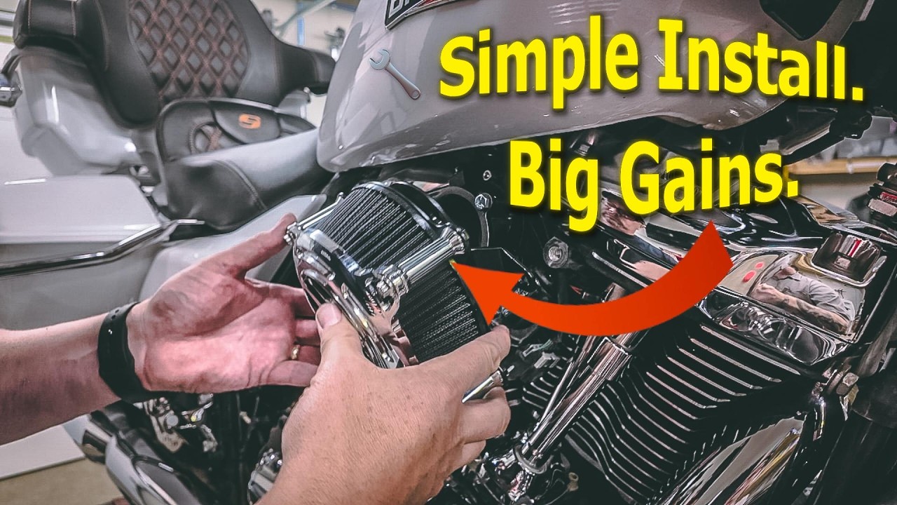 Повышение производительности Harley Stage 1 – установка и обзор воздухозаборника Vance & Hines – ...