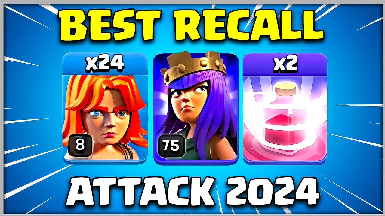 Valkyrie + Queen Recall = War!! TH13 Attack Strategy (CoC)
