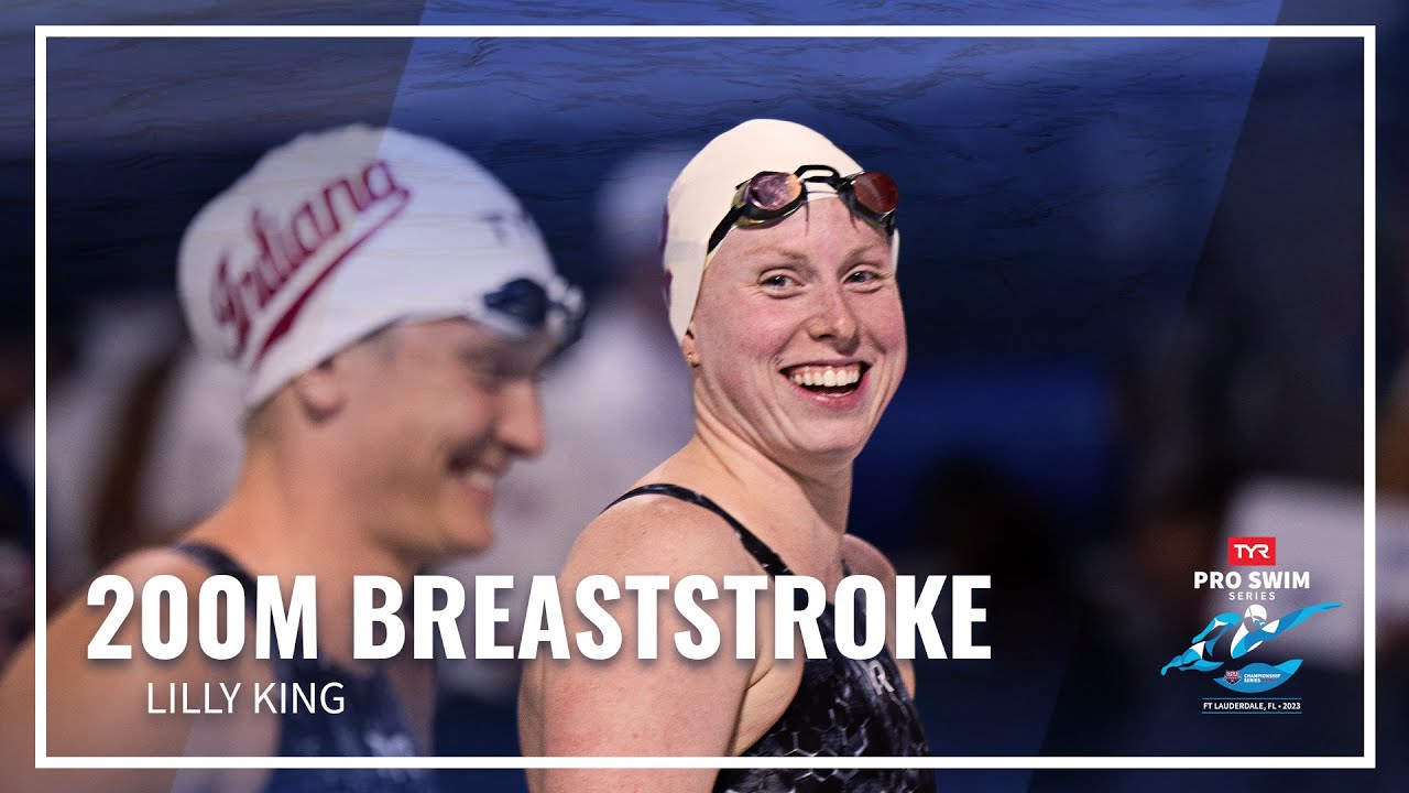 Lilly King Untouchable in 200M Breaststroke | TYR Pro Swim Series Fort Lauderdale