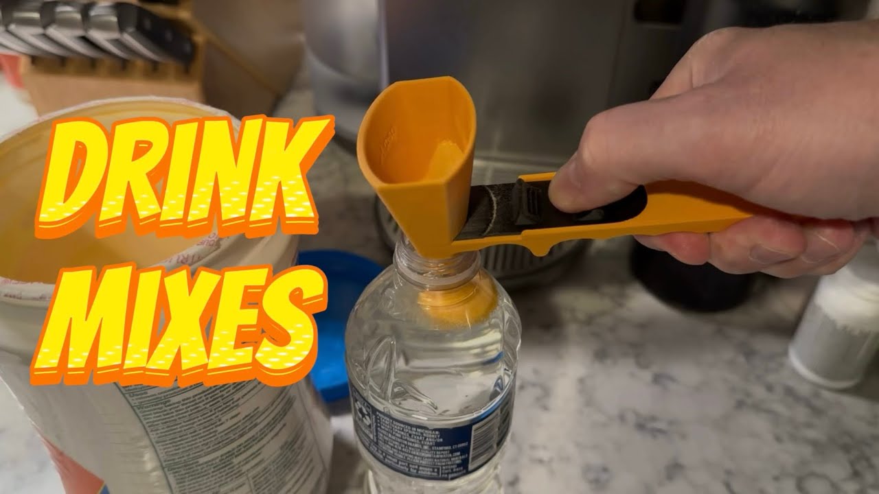 Say Goodbye to Spills: The Ultimate Funnel Spoon for Drink Mixes
