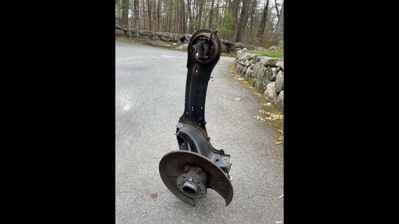 2012 XC70 trailing arm bushing replace