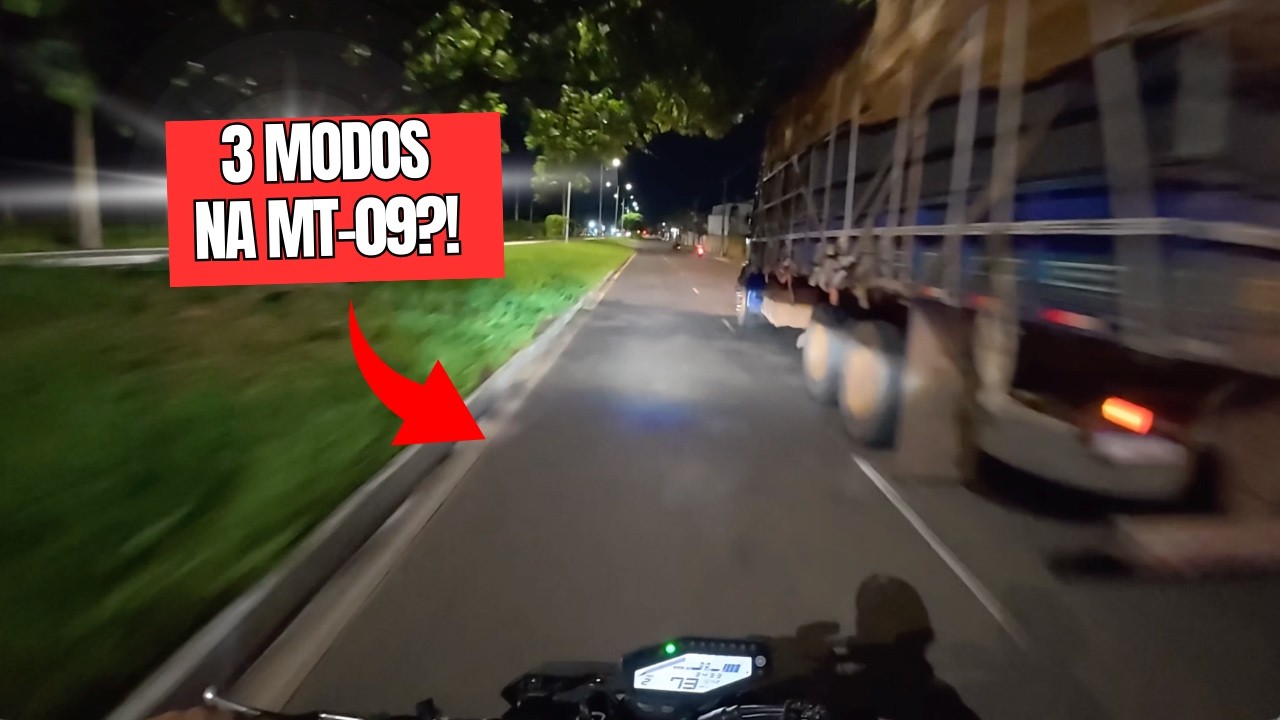 Testando os 3 mapas da MT-09 depois do remap 🔥