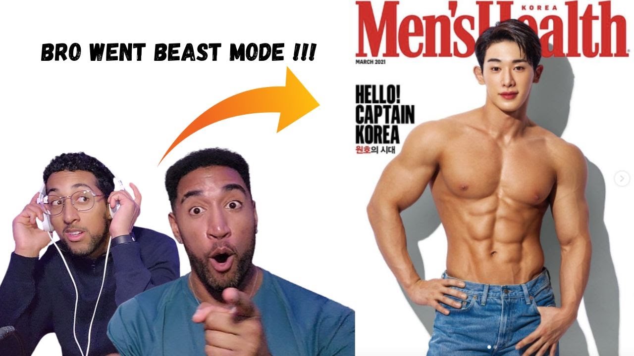 GYM BRO REACTING TO K POP'S STRONGEST IDOL WONHO WORKOUT