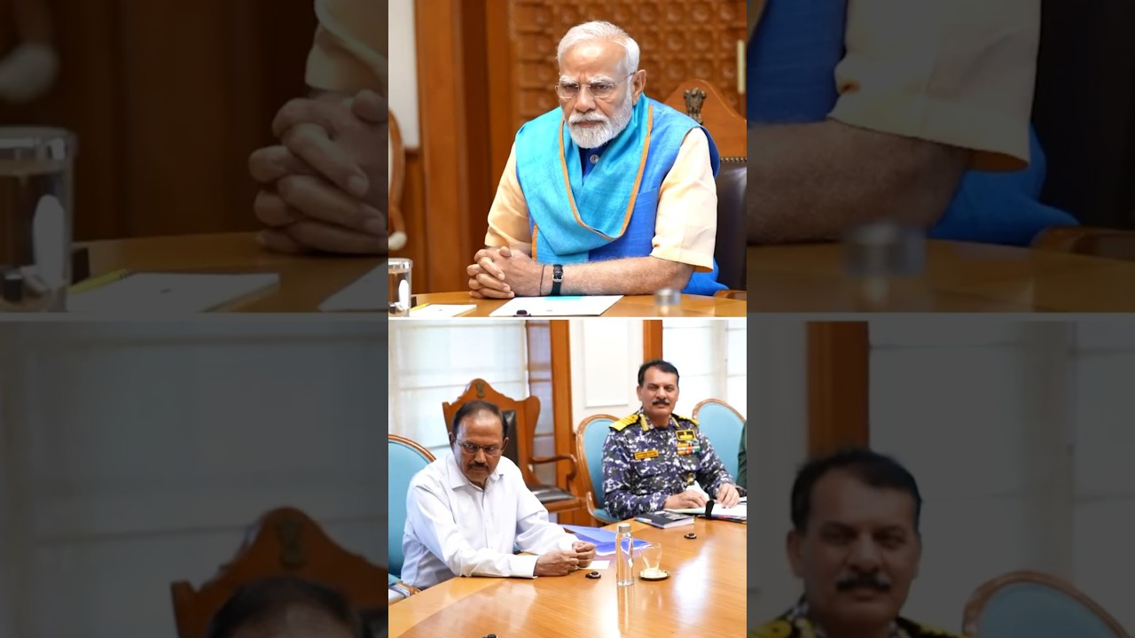 PM Modi chairs high-level meeting with Raksha Mantri, NSA, CDS, armed forces chiefs