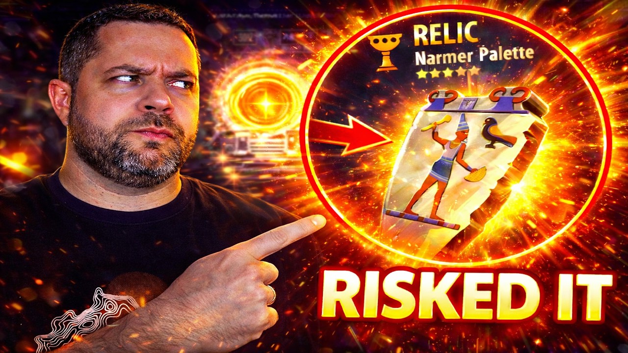 I RISKED EVERYTHING FOR NARMER PALETTE RELIC | Heroes of History: Epic Empire | HoH